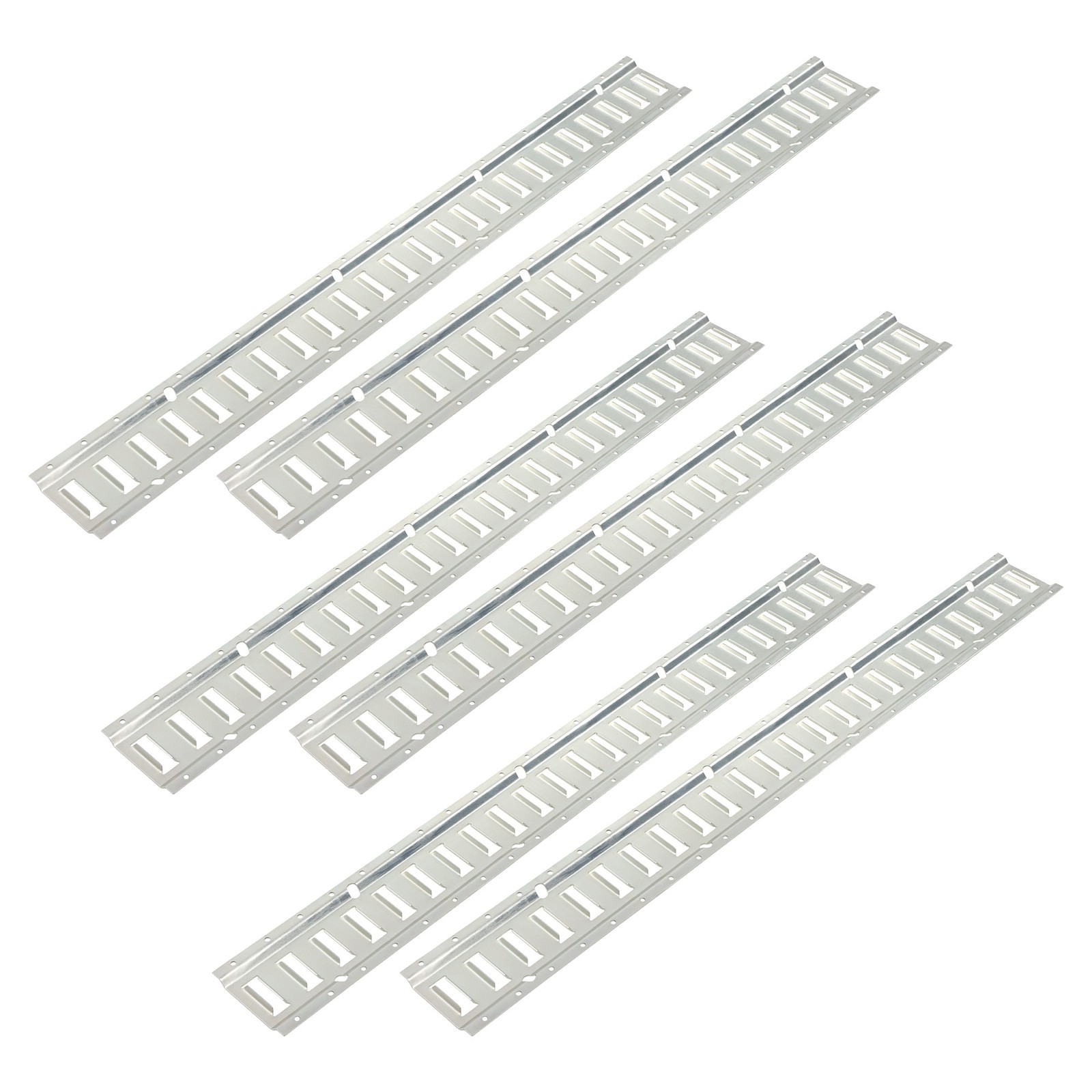 6 Pack Fit For Garages Vans Trailers Labwork E Track Tie Down Rail Kit 4' New