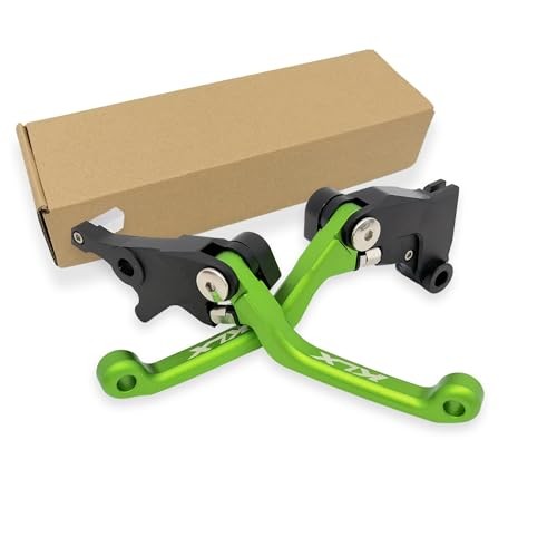 Generic Pivot Clutch Brake Levers Compatible with KLX230 KLX230R 2020 Green