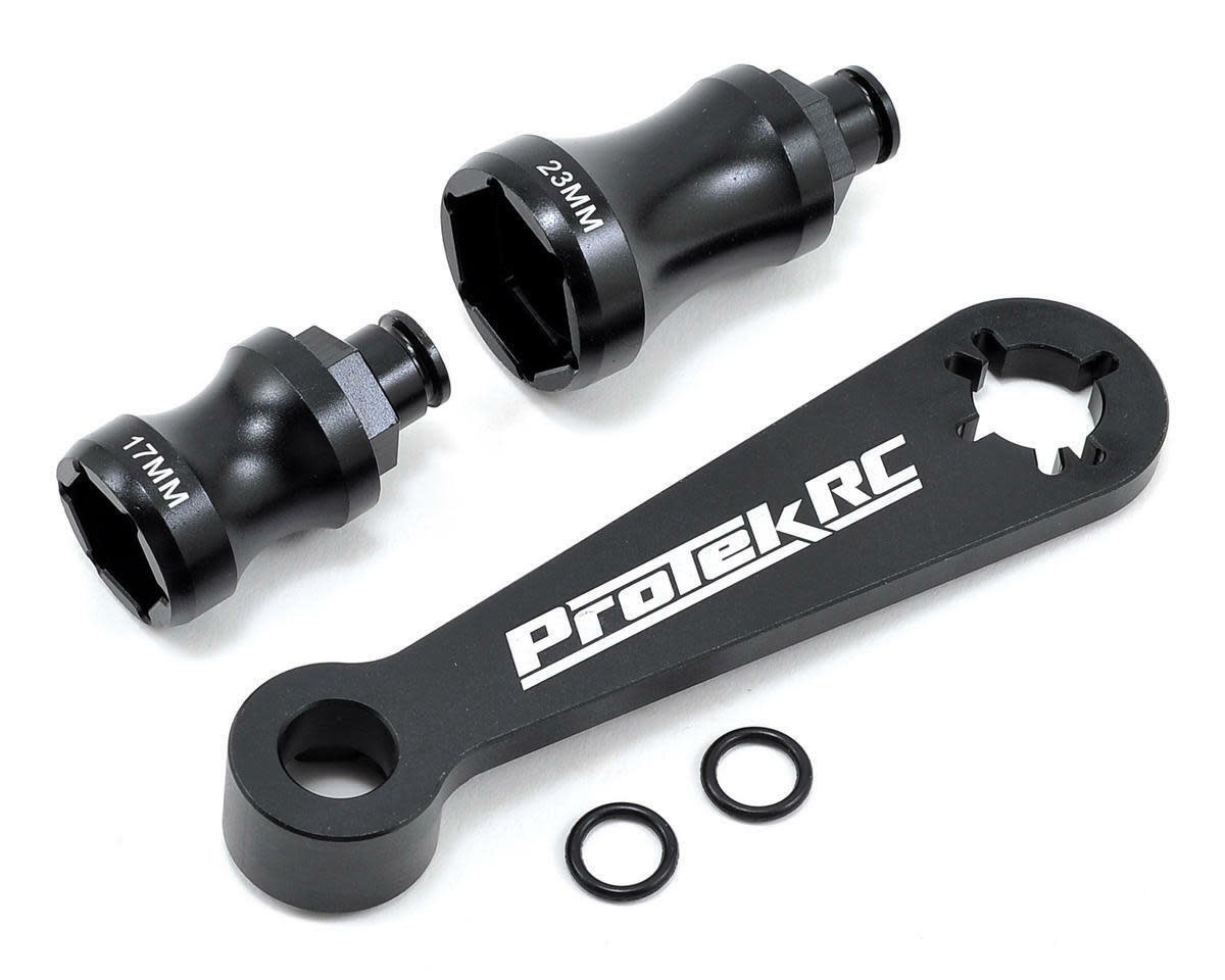 PTK-2024 ALUMINUM HEX WHEEL AND FLYWHEEL WRENCH 17MM 23MM