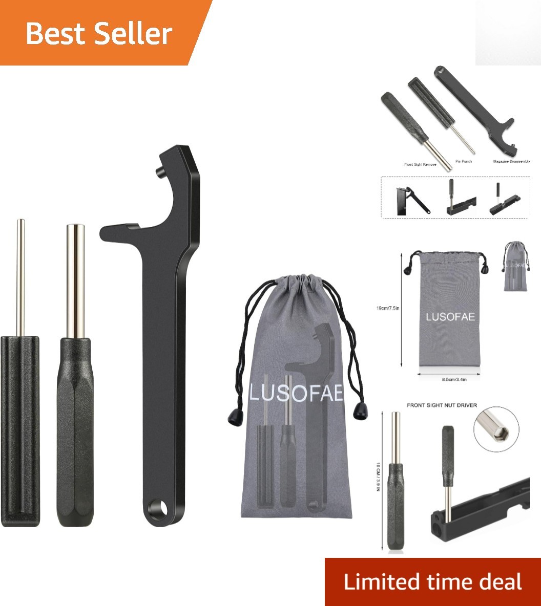 Glock Tool Kit Magazine Disassembly Tool Front Sight Tool Pin Punch 17 19 26 43