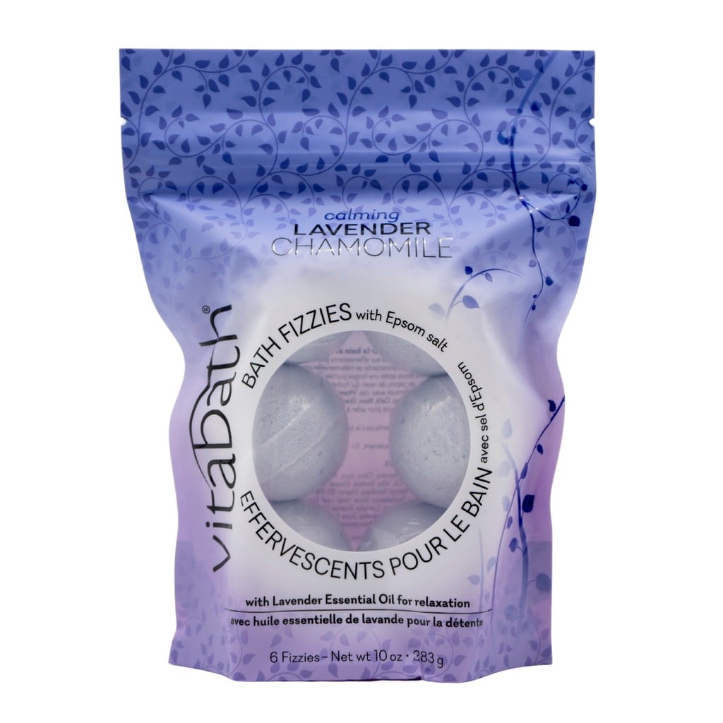 Vitabath Lavender Chamomile Bath Fizzies 11.3 oz. 6 Count Bath Bombs
