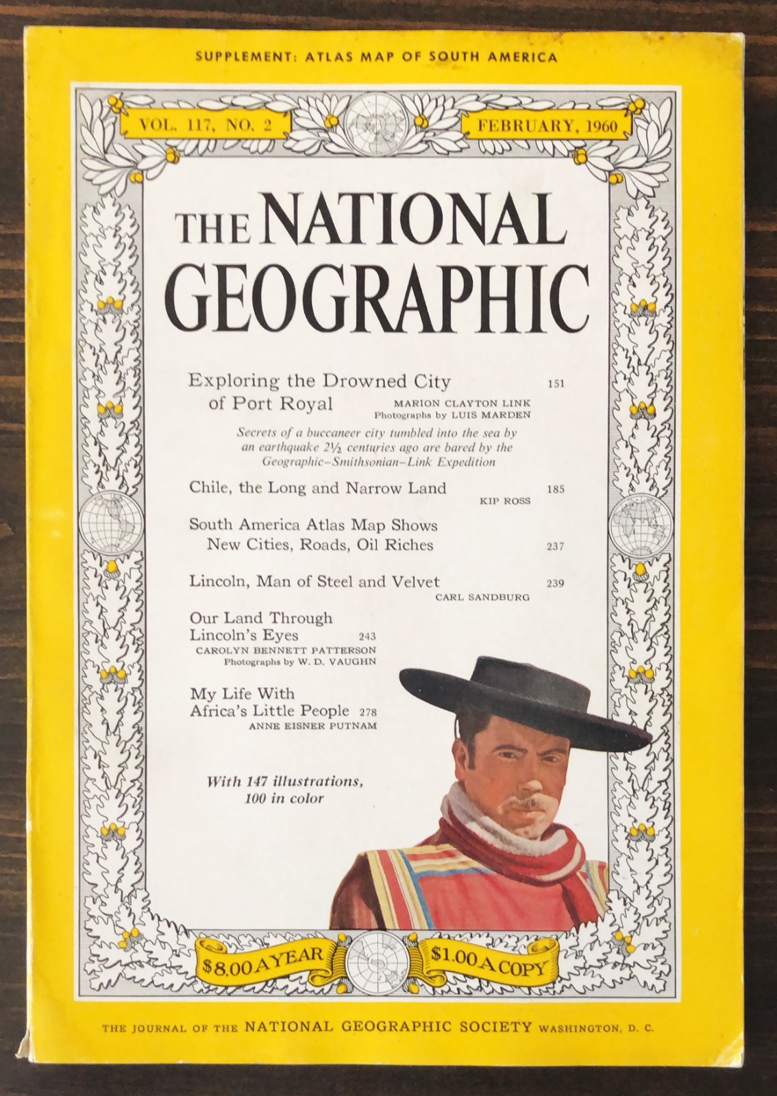 1960 National Geographic Magazine - February
