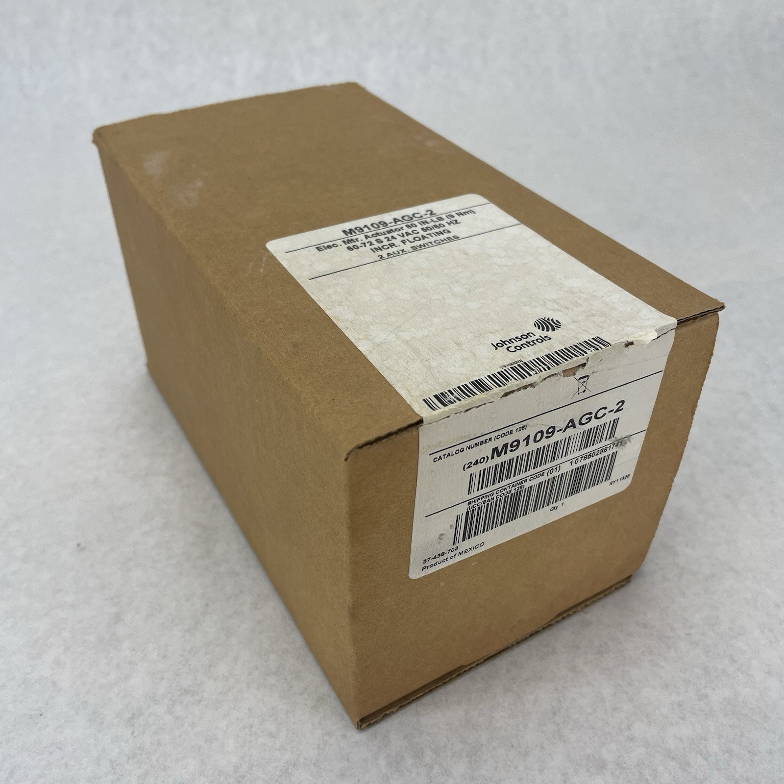 Johnson Controls M9108-AGC-2 Non-Spring Return Electric Damper Actuator "J6D"