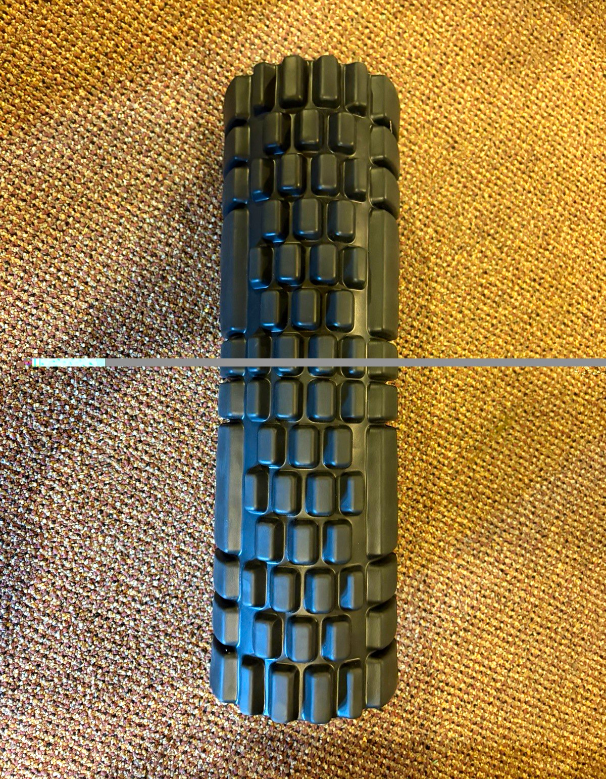 Athletic Works Foam Roller Massage Grid Black/Green
