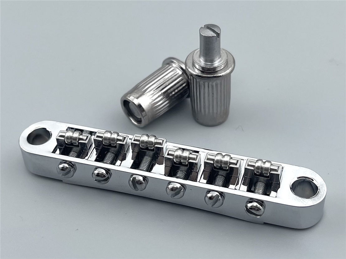 Guitar Roller Saddle Bridge Tune-o-Matic for Epiphone Les Paul,SG,ES,Dot USA