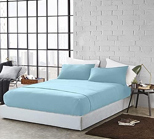 Jersey Fitted Bed Sheets 100% cotton 4pc Full Size