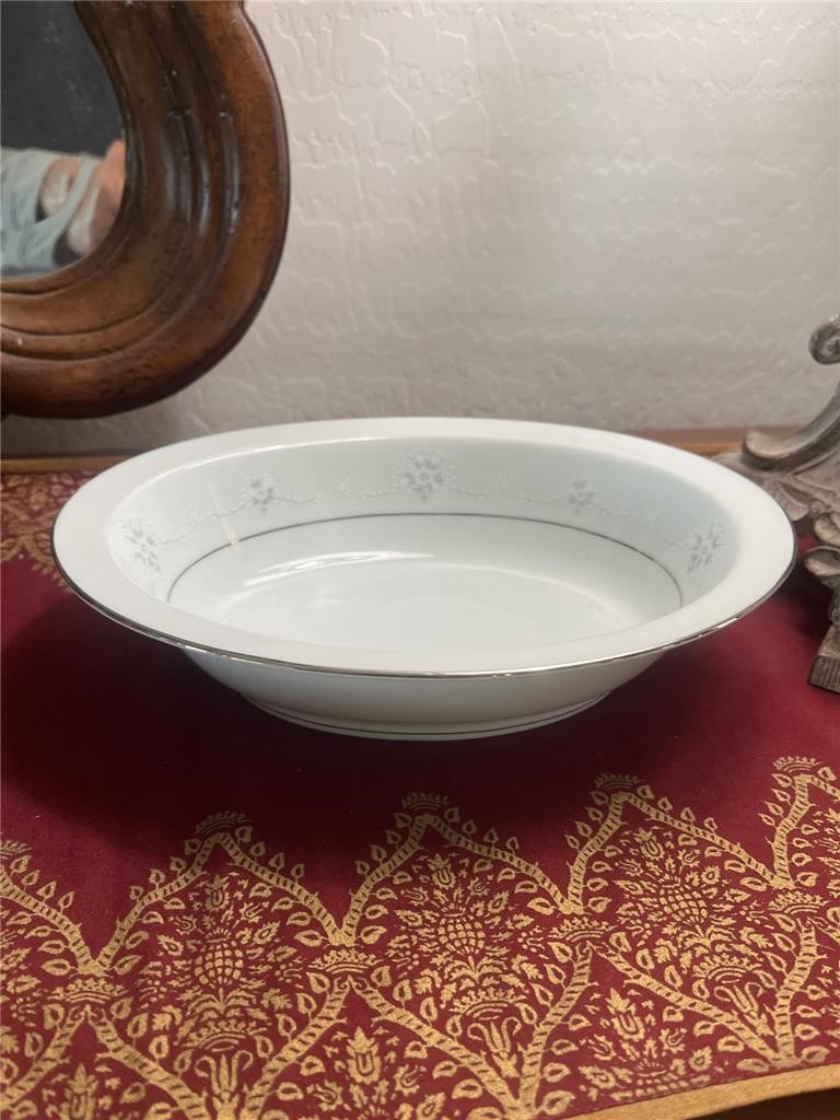 Noritake Fine China - MONACO Pattern #6725 - 10" OVAL SERVING BOWL - NICE!