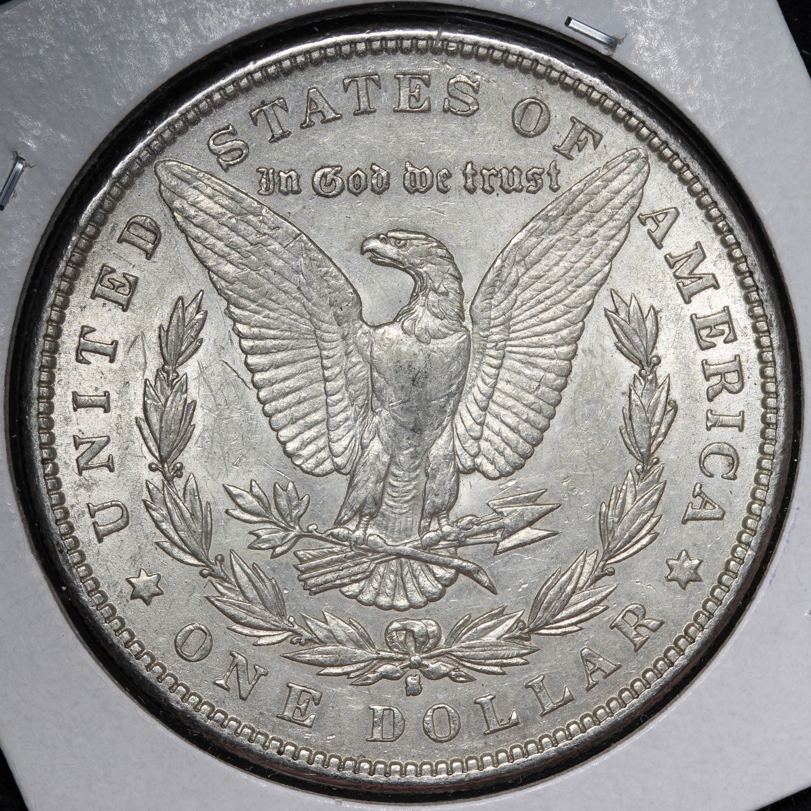 1890-S Morgan Silver Dollar AU/UNC E380 GZMM