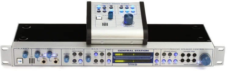 PreSonus Central Station Plus Rackmount Monitor Controller with Remote