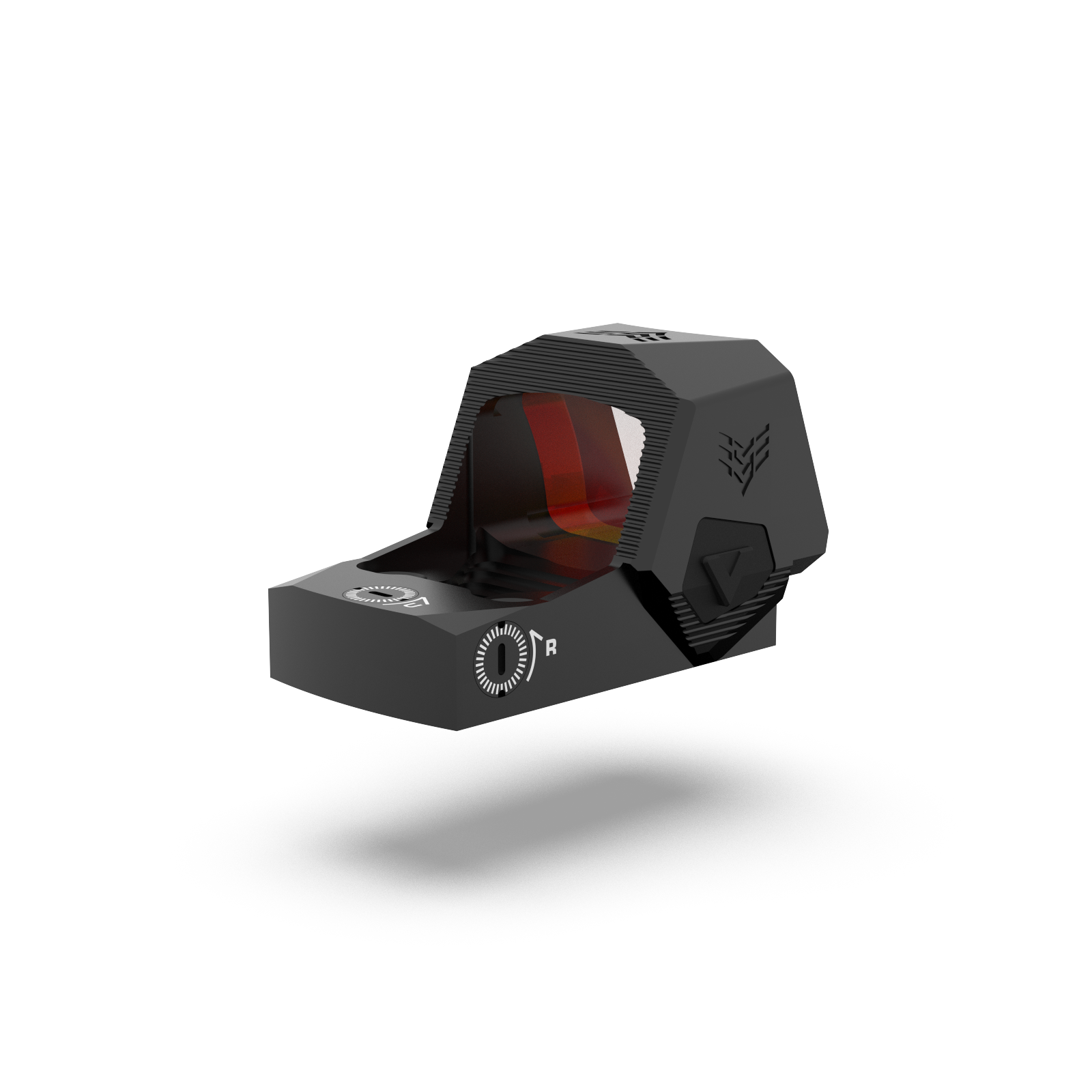 SwampFox SENTINEL II 2 Red Dot RMSc Pattern CUT Optic w/ BACKUP REAR SIGHT