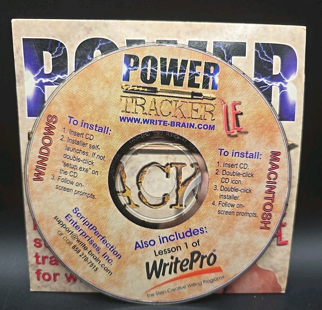 Power Tracker LE - Professional Submission Tracking Software For Writers 2002