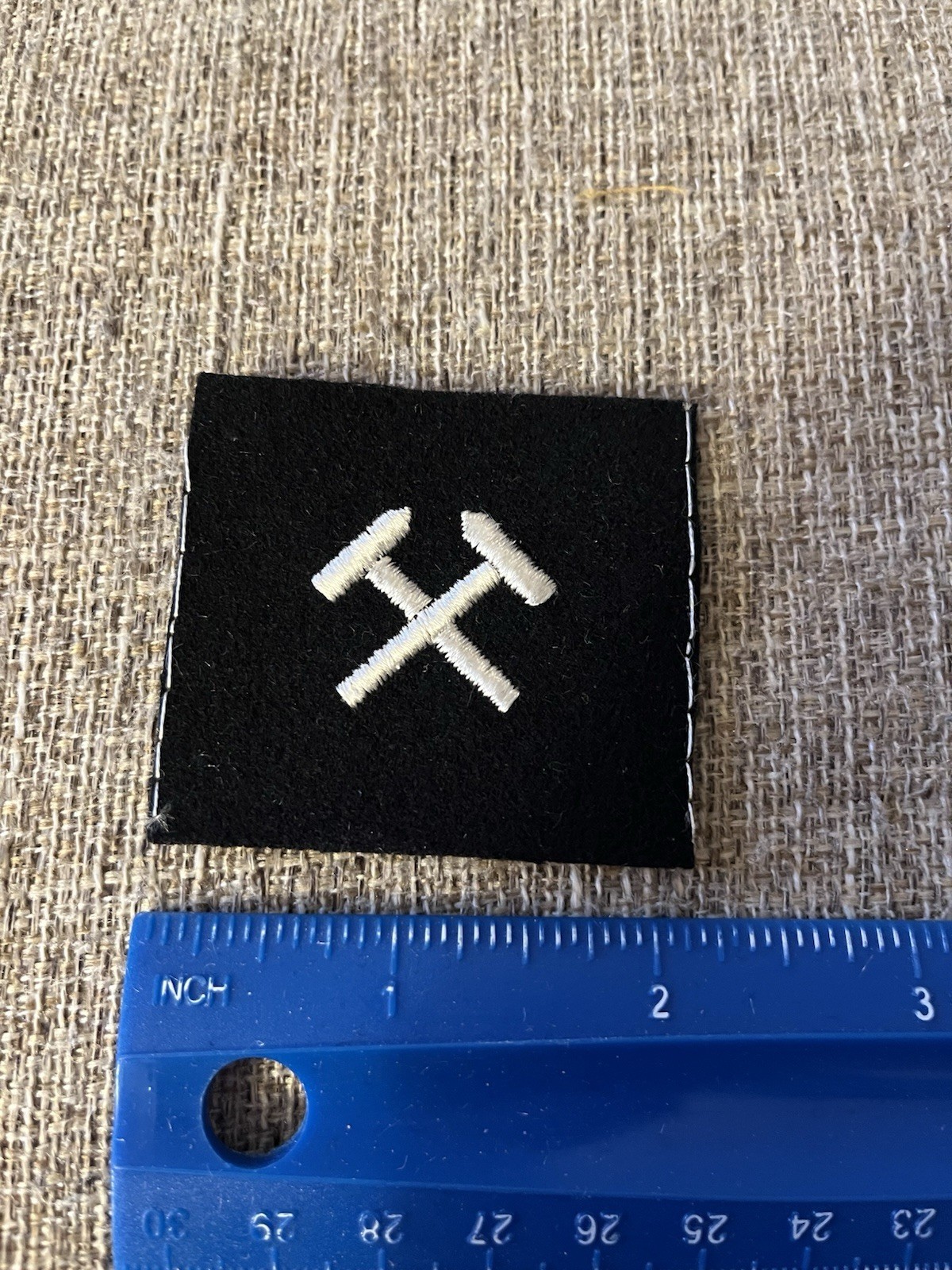 USN Rate Patch Metalsmith US Navy Rating Black US Navy INV12249