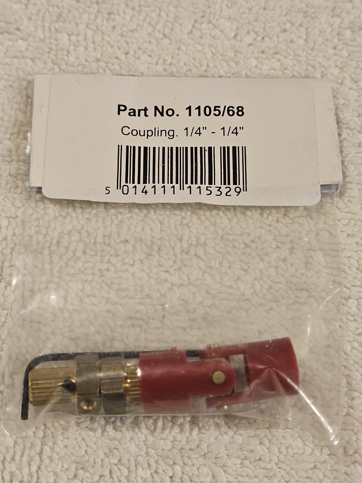 MFA 1/4 INCH RC UNIVERSAL JOINT COUPLING NEW IN PACKAGE
