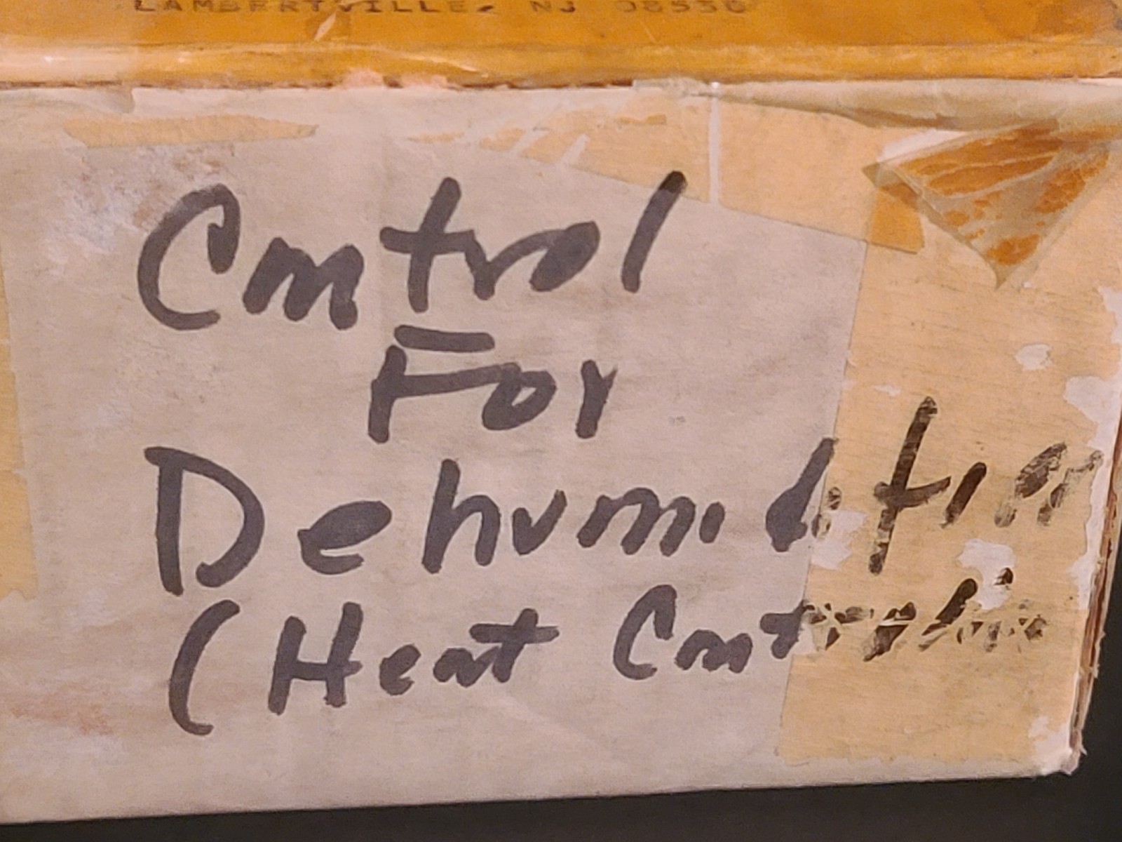 Vintage NEW IN BOX Heat Controller Dehumidifier Goodman Control Switch