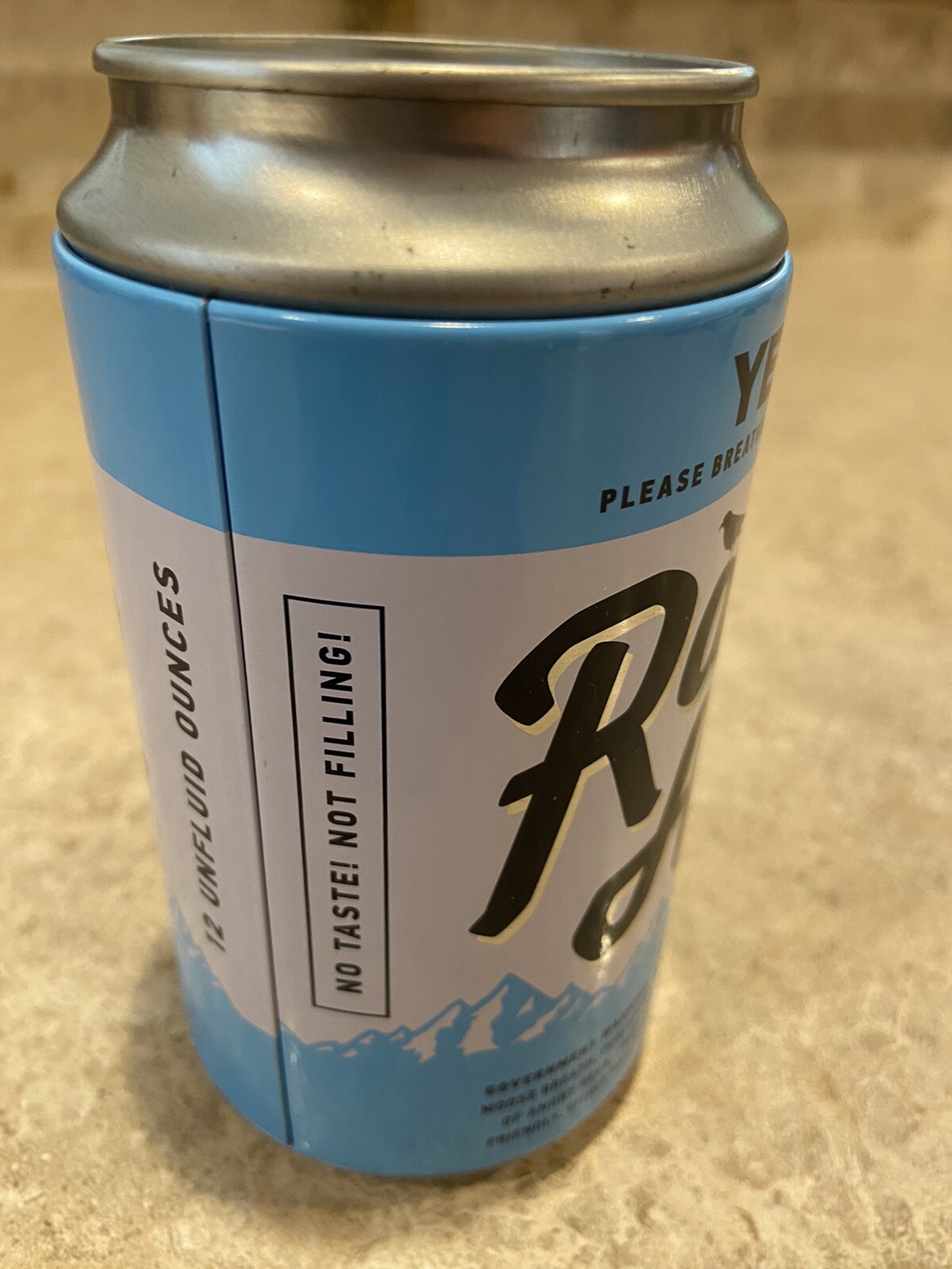 Yeti Limited Edition Pop Top Stash Can Hidden Safe Rare Air