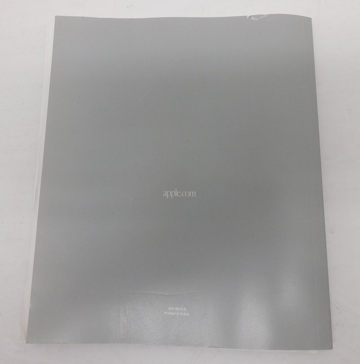 “Getting Started With Your PowerBook G4” Plus Misc Apple Paperwork VG Used Cond.