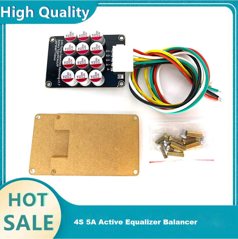 4S 8S 5A Active Equalizer Balancer Li-ion LiFePo4 LTO Battery Energy Capacitor