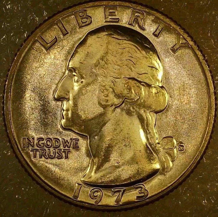 🔥 BU 1973-D WASHINGTON QUARTER DDO DDR VARIETY