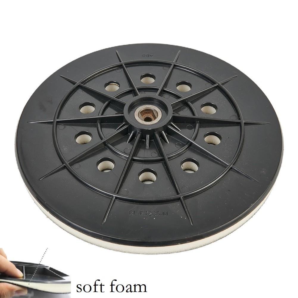 NEW Drywall Sander-hook And Loop 10 Hole 9inch 215mm Backup Pad With 6mm Thread
