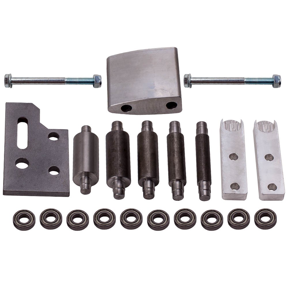 Steel Small Wheel Holder for 2x72" belt grinders & w/ 5 Small Wheels