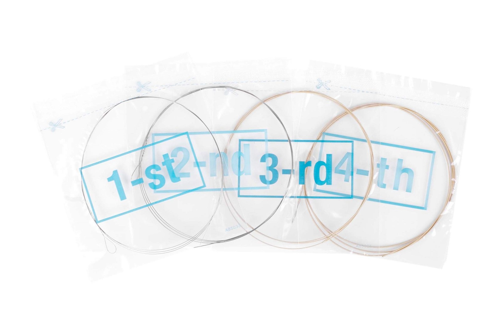 Banjo Strings 4 String, Alice 3 Sets String 09-30 AJ04(3PACK), Silver