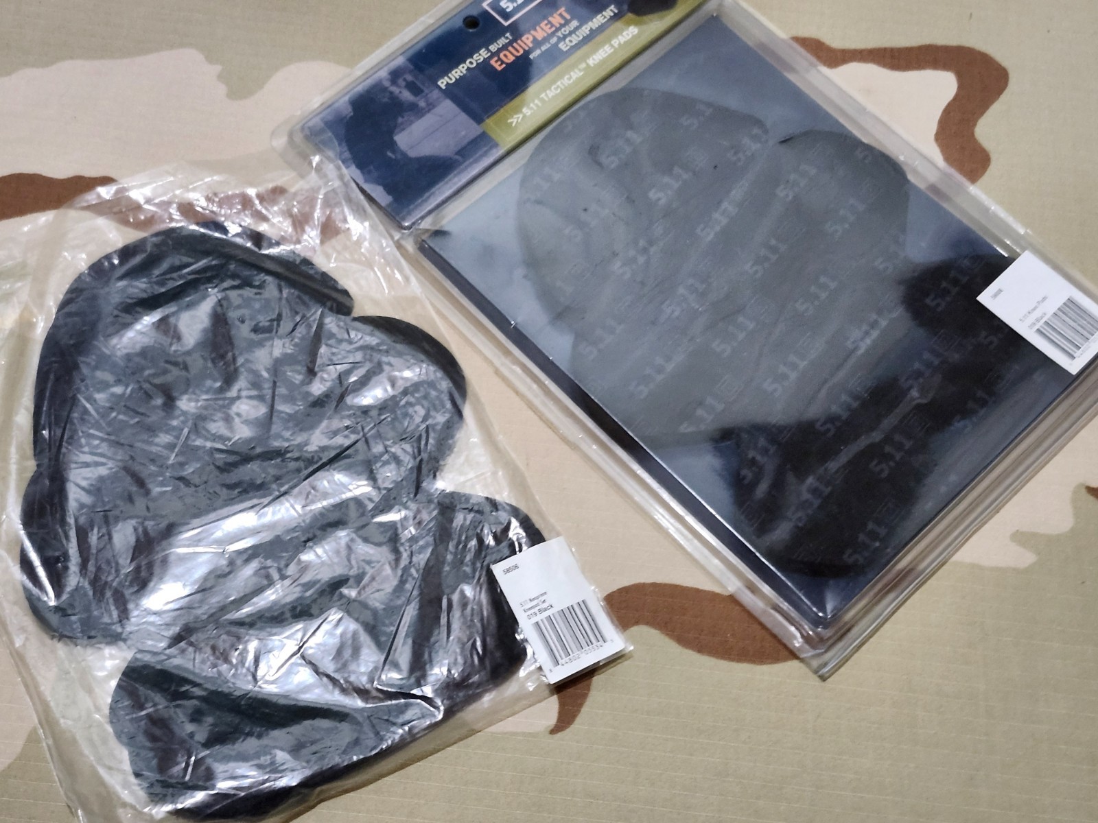 5.11 Neoprene TDU (& other) Knee Pads - Two Sets of 1 Pair Each READ DESCRIPTION