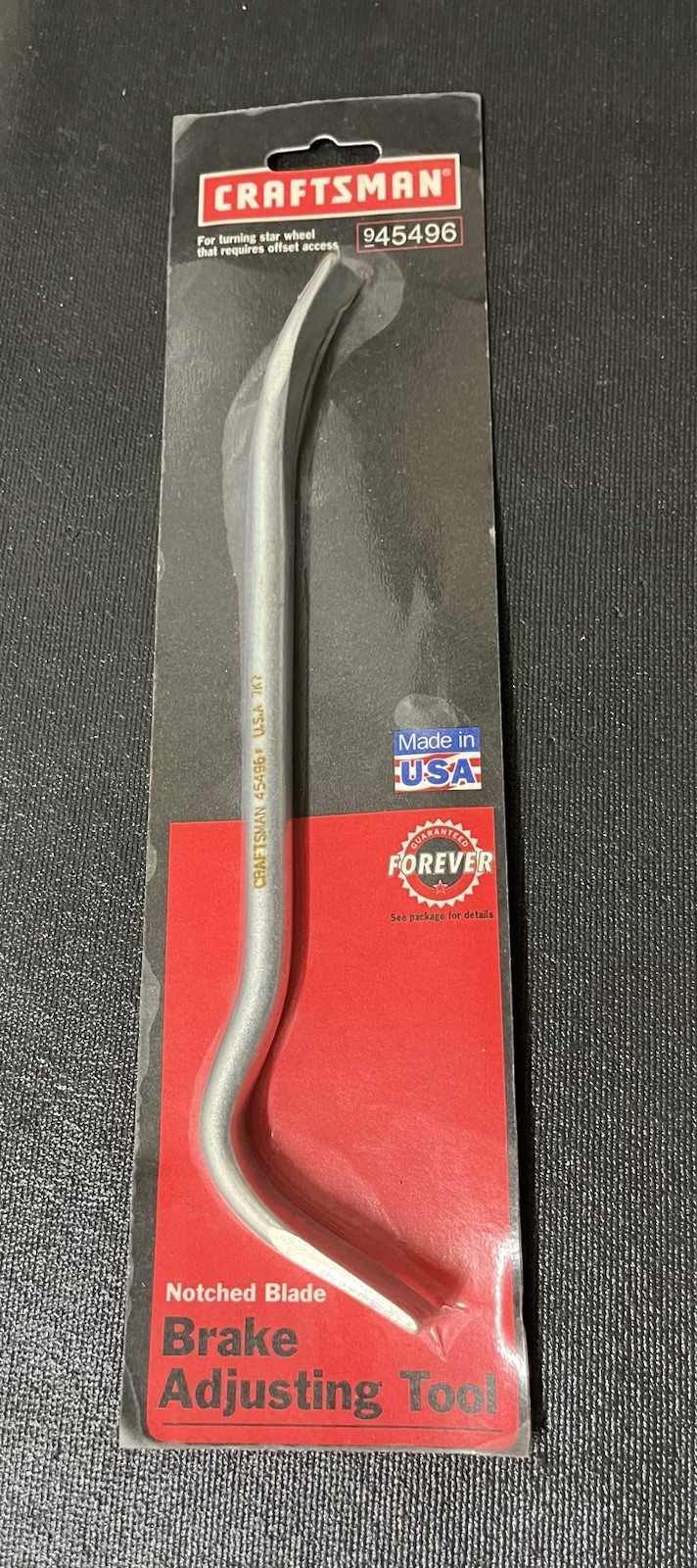 NOS Sears Craftsman Notched Blade Brake Adjusting Tool 45496 USA Brand New!