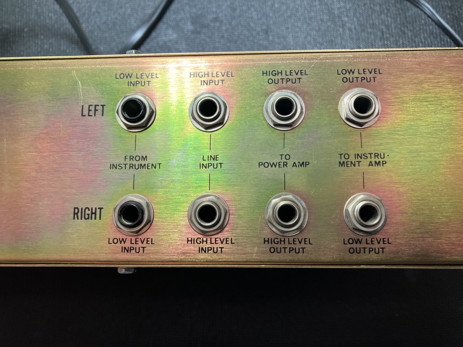 FURMAN SOUND PQ-6 VINTAGE PARAMETRIC EQUALIZER with original manual
