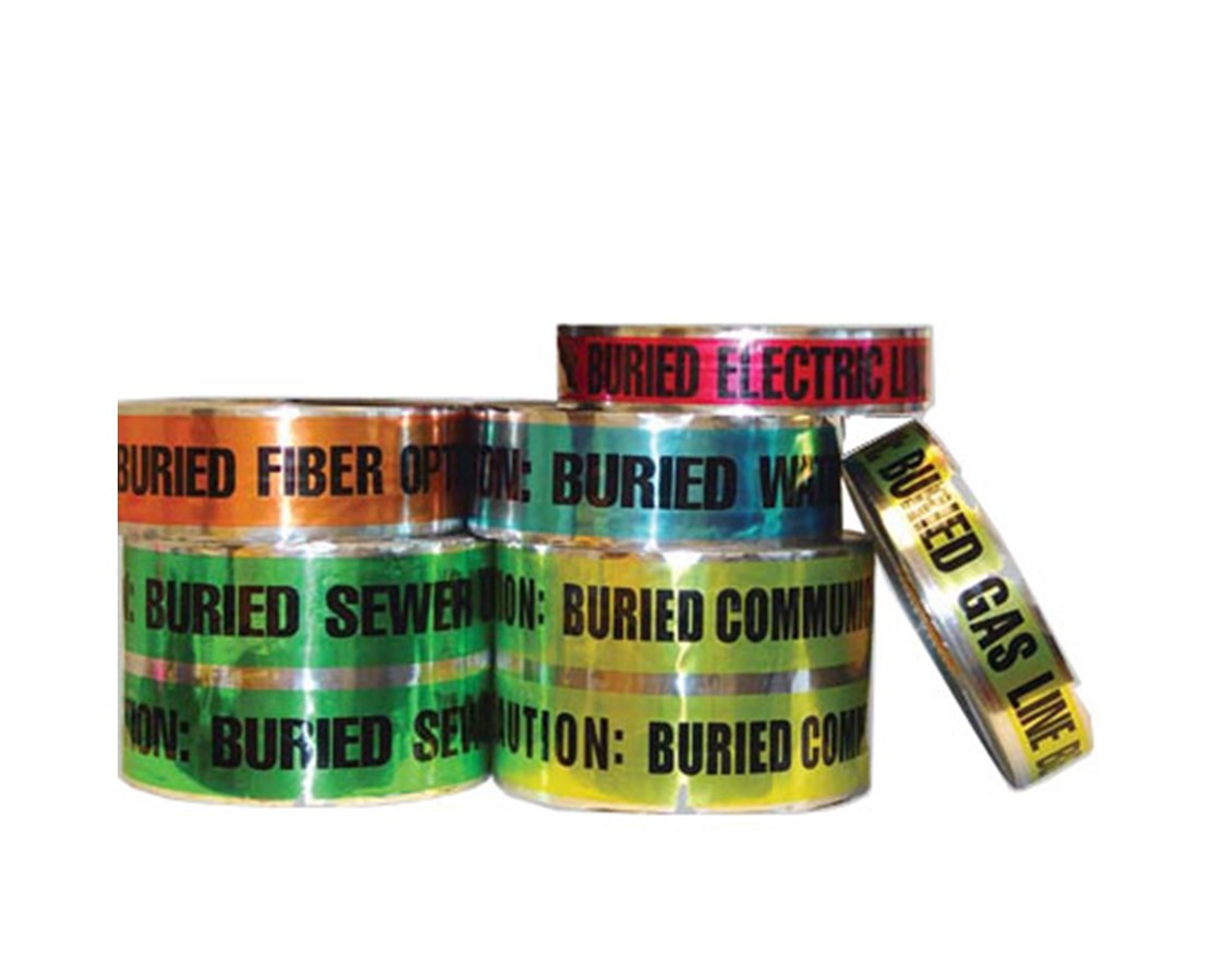 Keson 2in-wide Underground Detectable Tape w/Buried Sewer Line Legend (Green) |