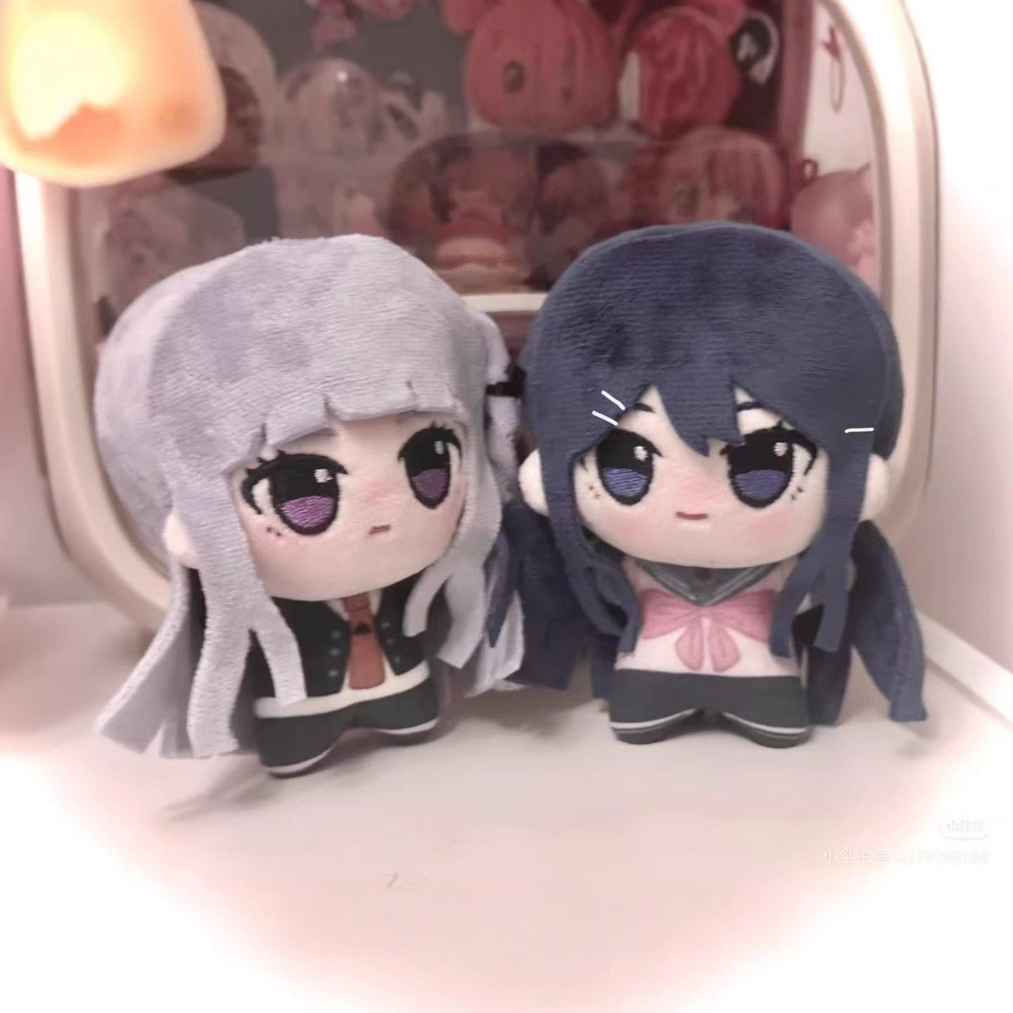 10cm Danganronpa Anime Maizono Sayaka Kirigiri Kyoko Plush Doll Pendant Toy Gift