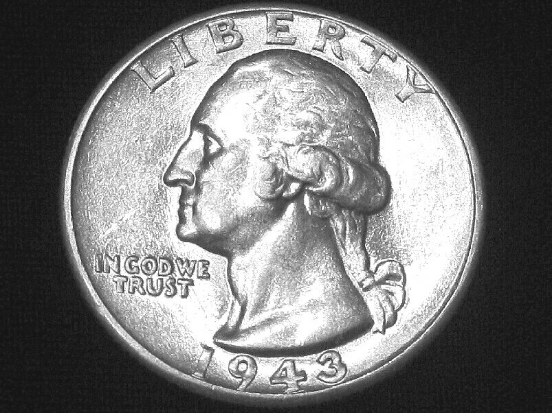1943 Washington Quarter --- Choice Uncirculated