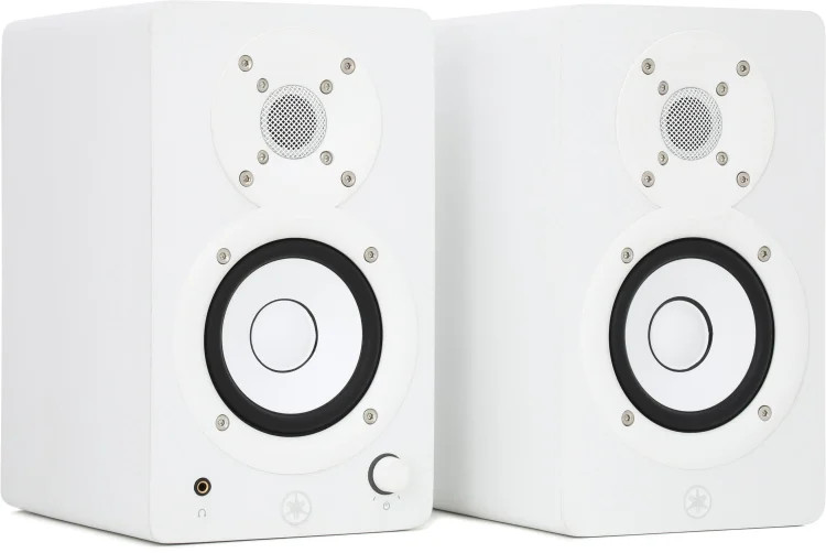 Yamaha HS4 4.5-inch Powered Studio Monitor Pair - White