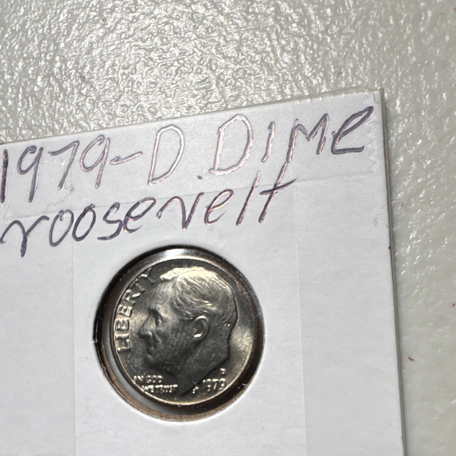1979-D Roosevelt Dime 10C Denver Business Strike Copper
