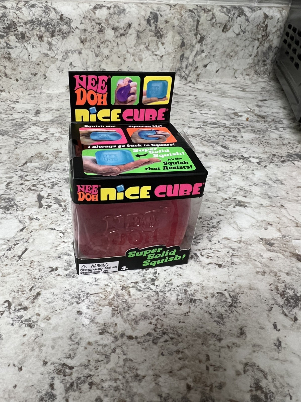 Pink Nee Doh Nice Cube