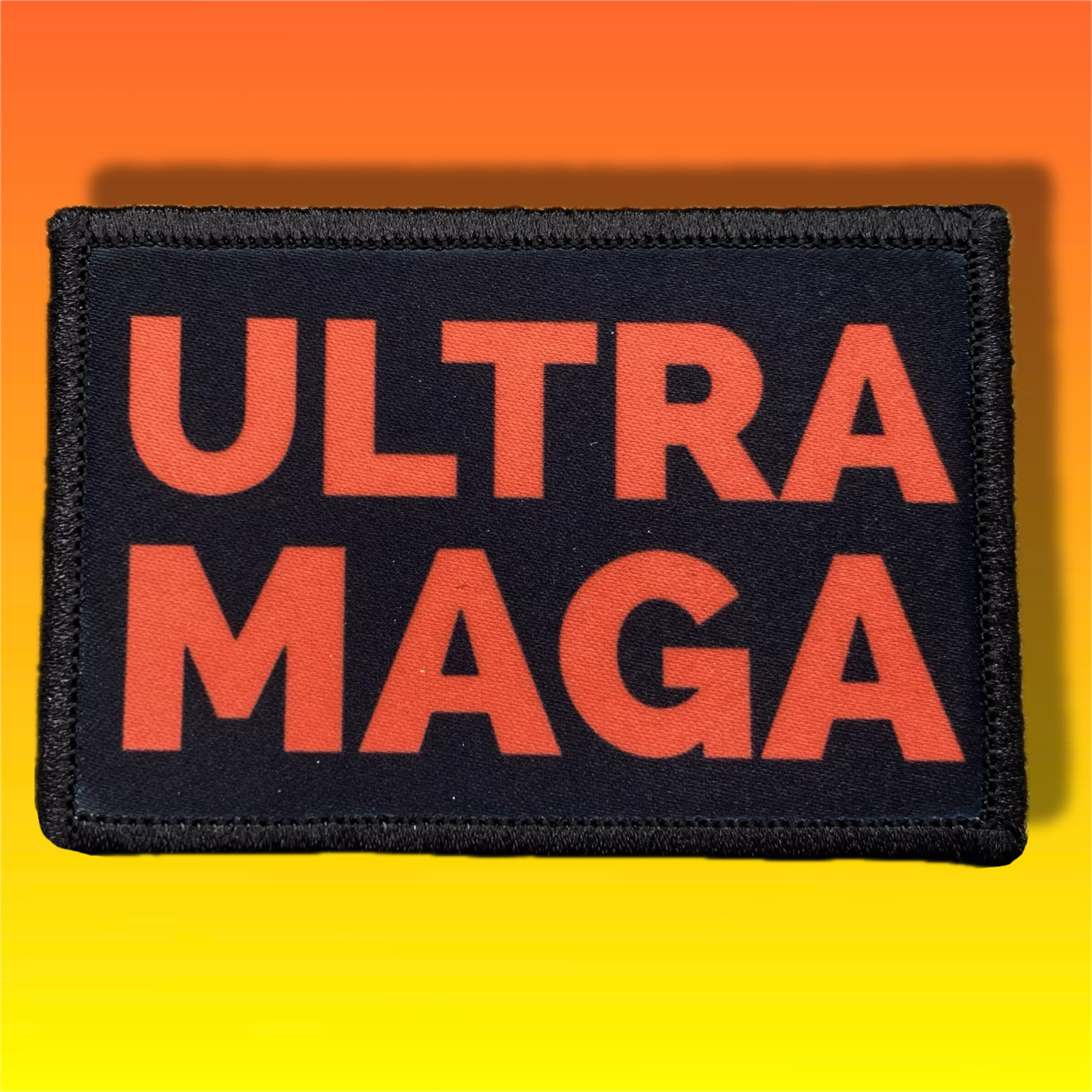 TrumpUltra Maga Morale Patch / Military Badge ARMY Tactical Hook & Loop 87