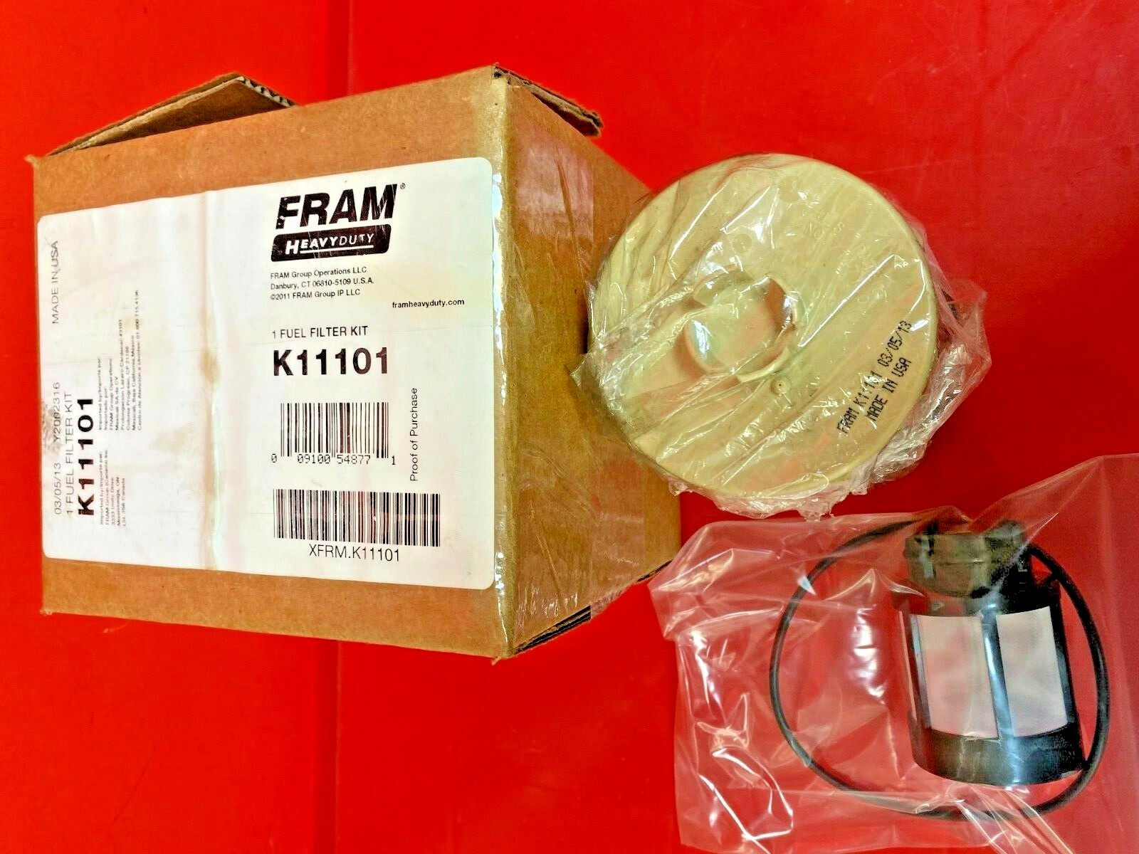 New GENUINE FRAM Fuel Filter Kit K11101 For Freightliner	M2 106