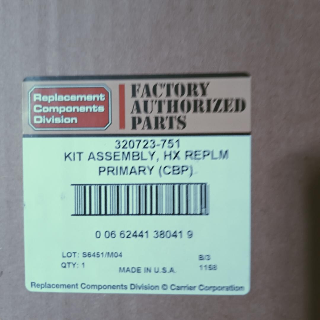 Carrier 320723-751 Primary Heat Exchanger - Silver