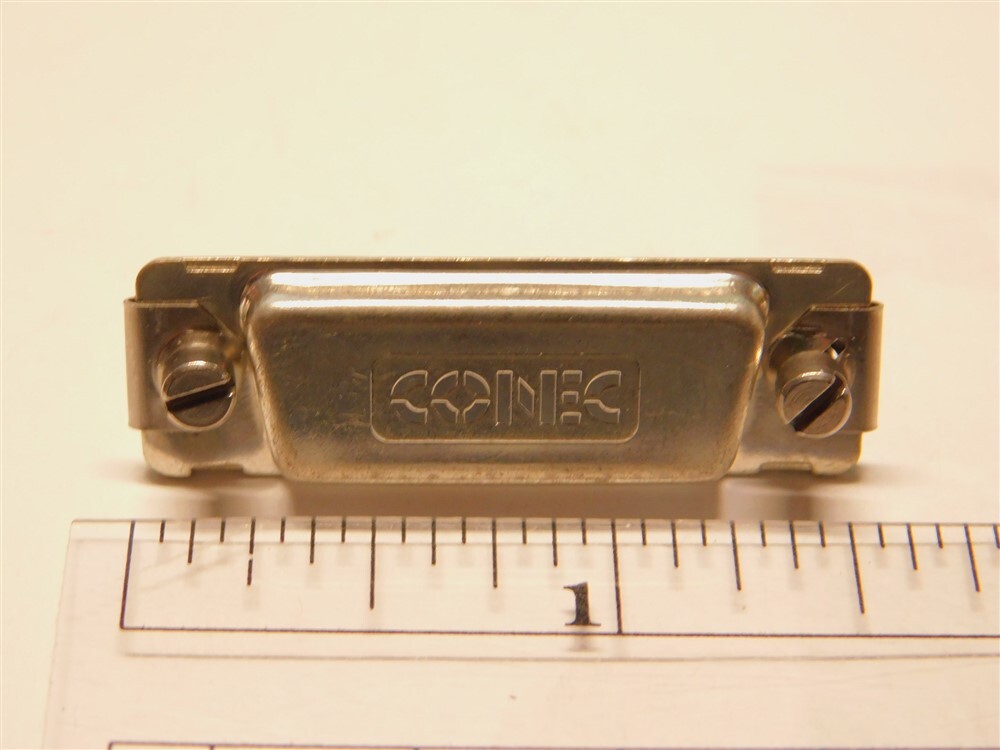Amphenol Connec 165X14779X Metal Dustcover / Hood for 15P Male Pin D-Sub