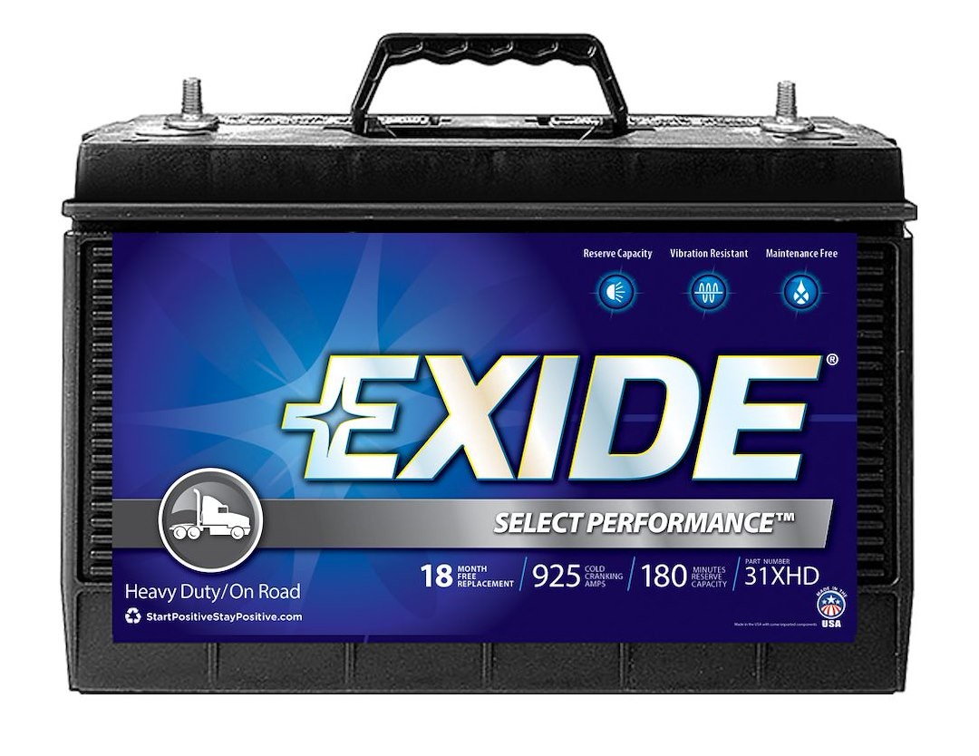 Exide Technologies S31XHD Performance ™ Select BATTERY & CABLES OEM