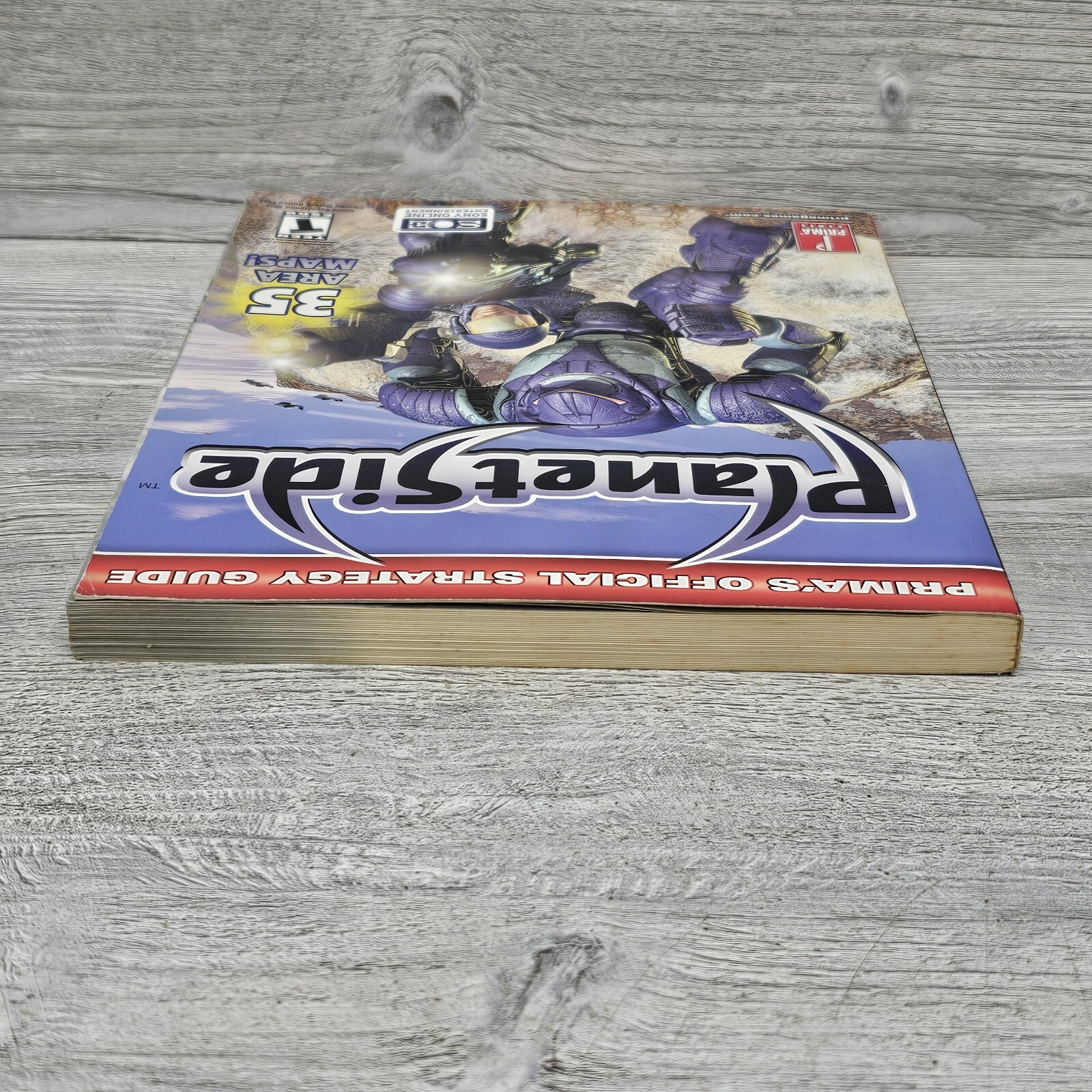 Planetside Prima PC Strategy Guide All 3 Empires Covered 35 Area Maps