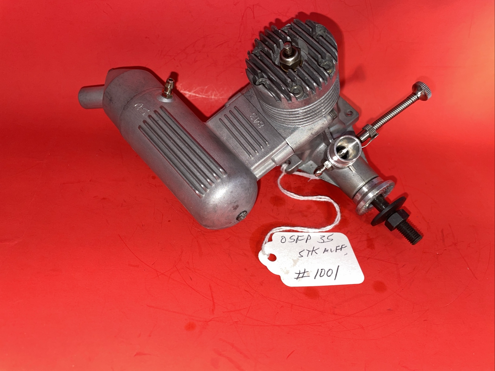 OS FP 35  C/L WITH STOCK MUFFLER EXCELLENT #1001
