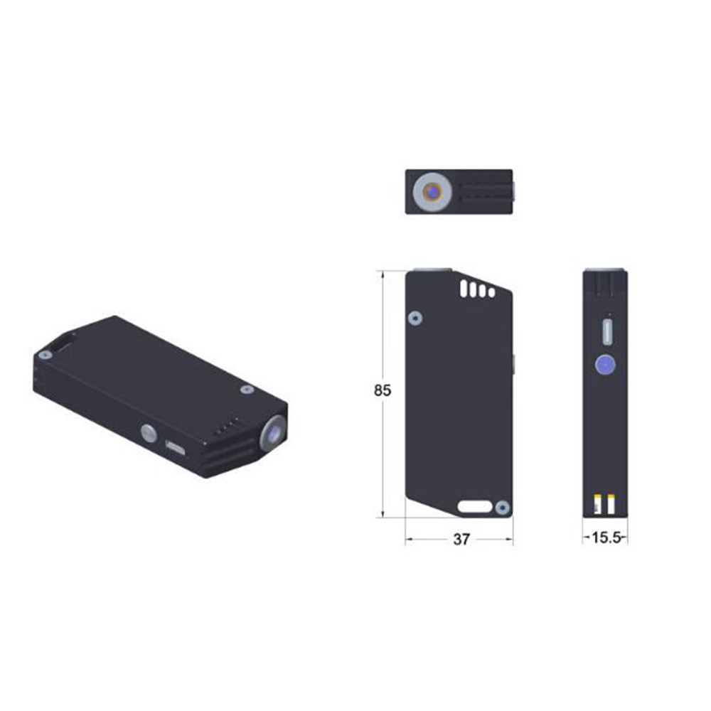 Portable 520nm 500mw Green Laser Module TYPE-C/Laser Pointer/Torch/Continue