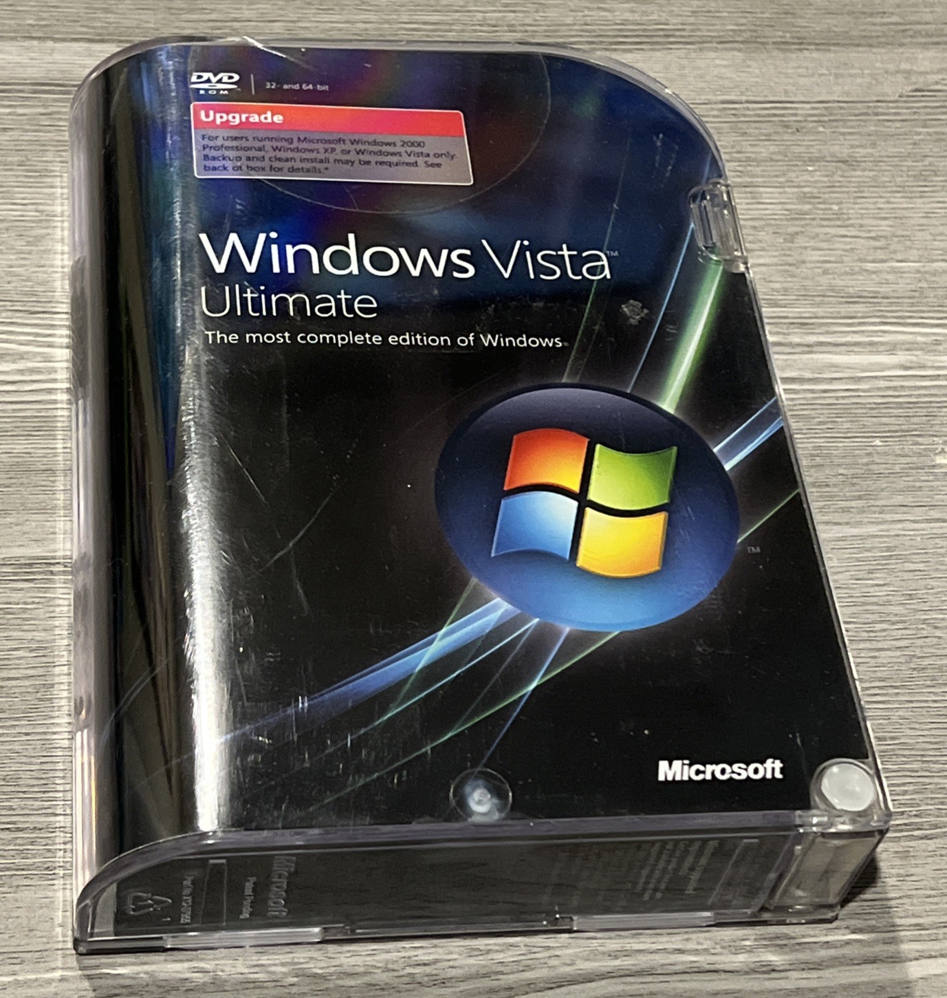 MS Windows Vista Ultimate Upgrade 32 & 64 Bit Genuine Retail Version 2-Discs