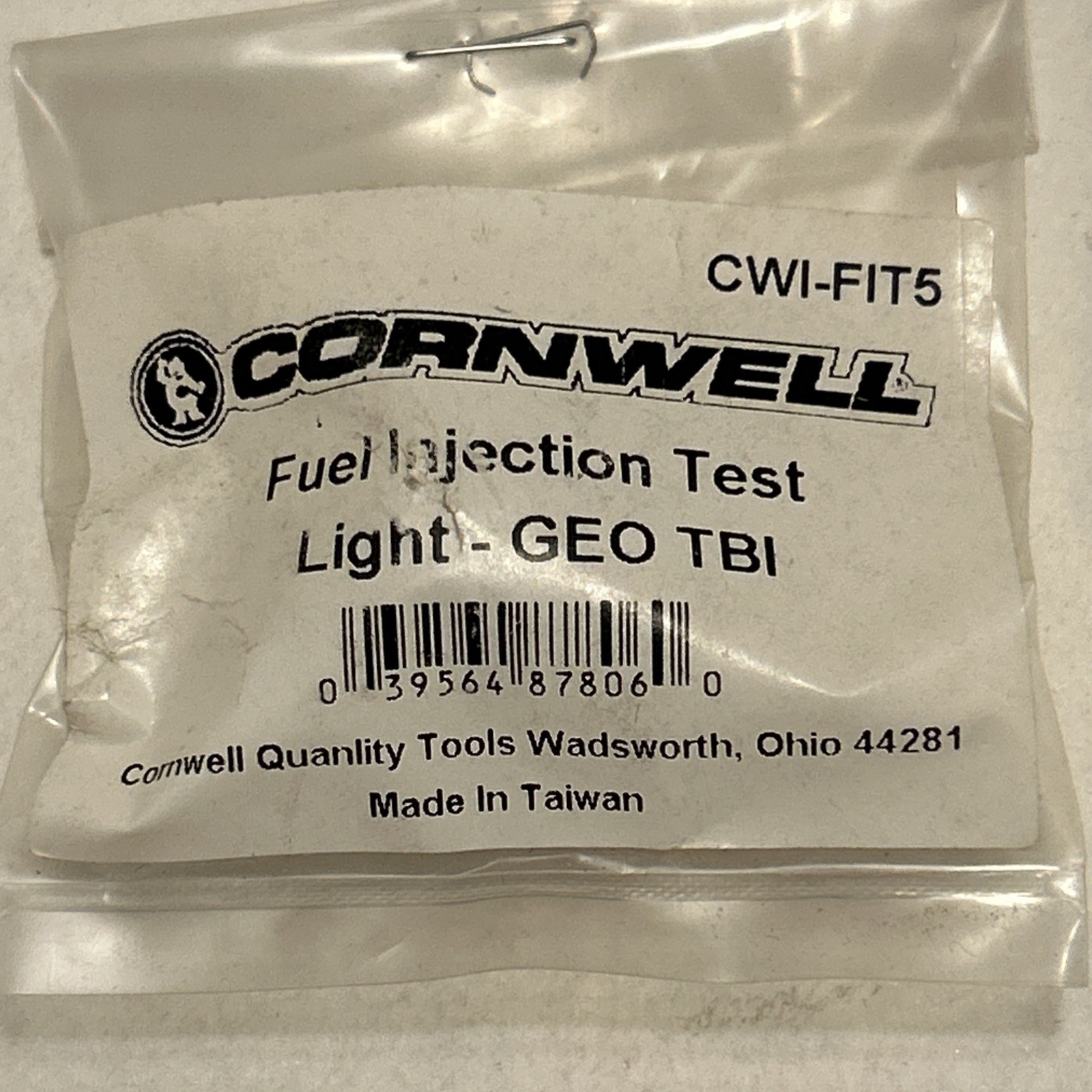 Cornell Fuel Injection Test Light- Geo TBI. CWI-FIT5