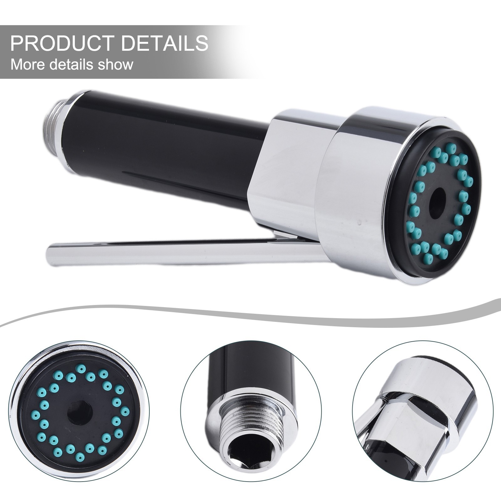 Pull-Out Spray Head Replace Kitchen Mixer Tap Water Faucet Shower Setting Parts