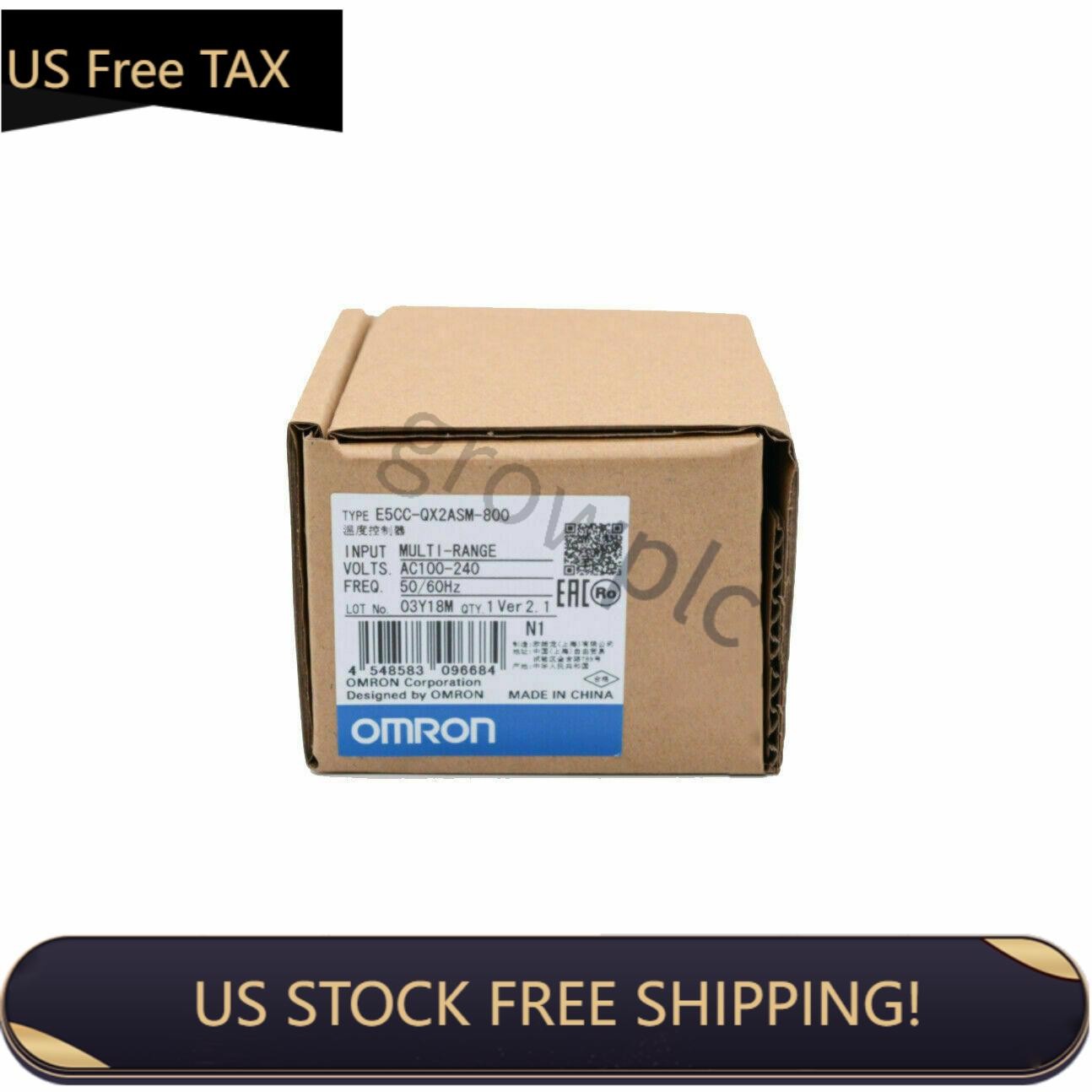 New in box Omron E5CC-QX2ASM-800 Temperature Controller 100-240VAC E5CCQX2ASM800