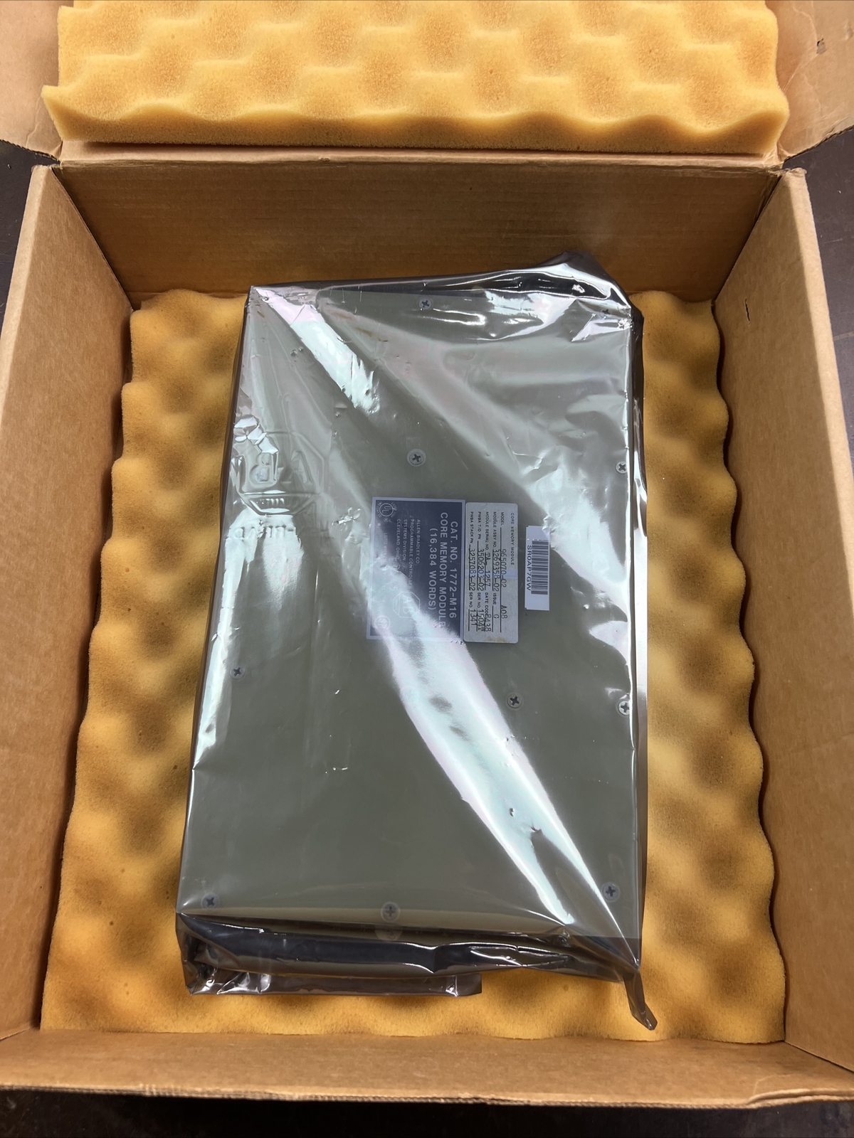 NEW ALLEN BRADLEY 1772-M16 CORE MEMORY MODULE 1772M16 NOS S2