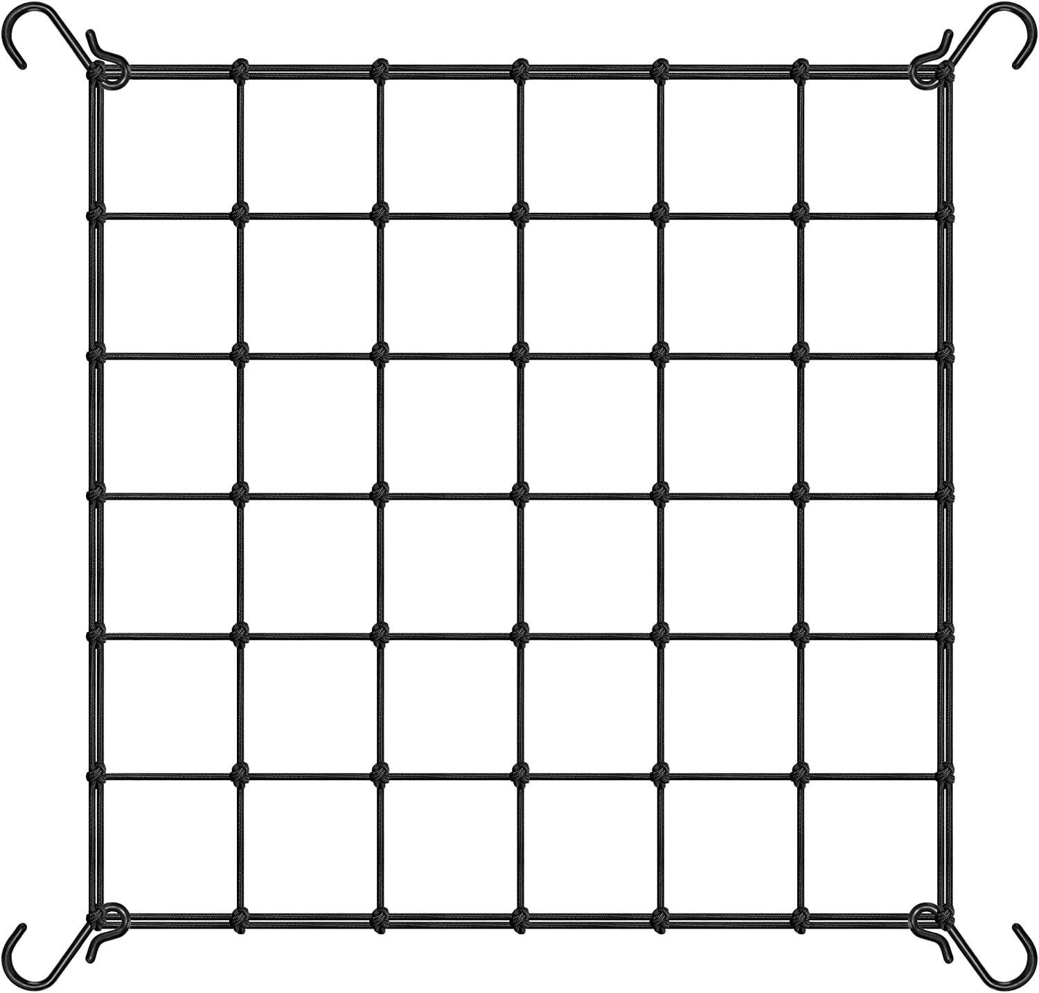 VIVOSUN 1-Pack 3x3FT Elastic Trellis Netting with Hooks for Grow Tents