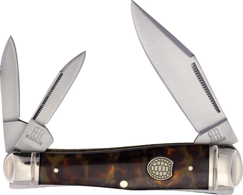 Rough Rider Whittler Imitation Tortoise RR2577 Stainless Synthetic Folding Knife