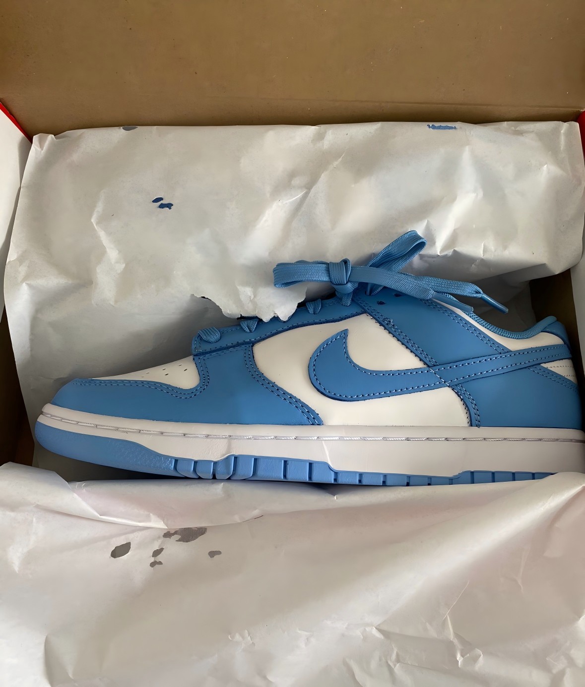 Nike Dunk Retro "University Blue" Men's Low Top Casual Shoes